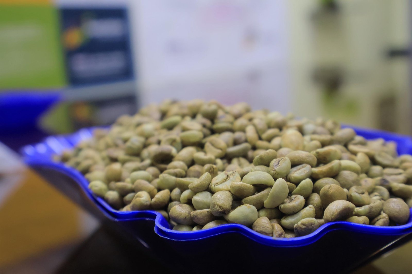 GREEN COFFEE SAMPLE.